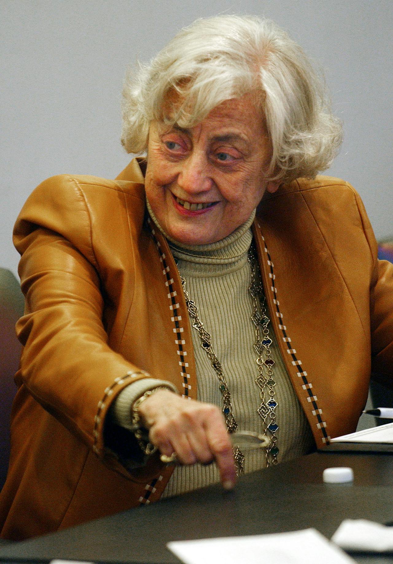 Muriel Siebert in 2003
